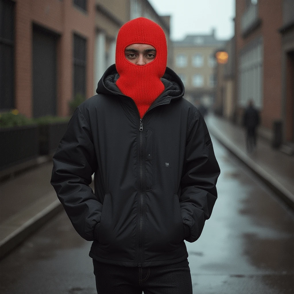 Cagoule Noir 2 Cagoule Noir – Image 2