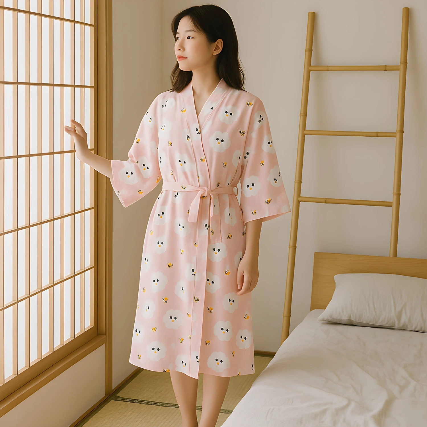 Chemise De Nuit Kimono 1 Chemise De Nuit Kimono