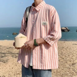 Chemise Manche Courte Oversize -Akito Paris chemise manche courte oversize 614919