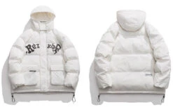 Doudoune Streetwear Noir -Akito Paris doudoune espace 883192