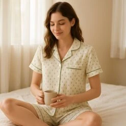 Ensemble Pyjama Short Femme