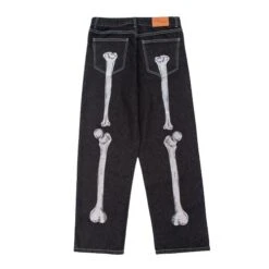 Jean Skeleton Noir 9 Jean Skeleton Noir -Akito Paris jean skeleton noir 163655