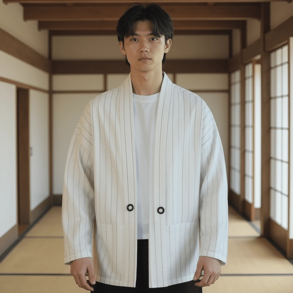 Kimono Veste Homme 10 Kimono Veste Homme – Image 10