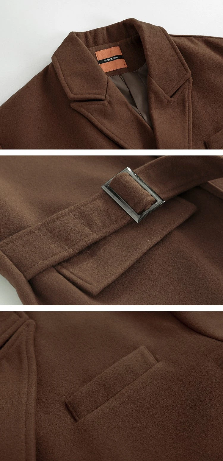 Manteau Long Homme Laine 18 Manteau Long Homme Laine – Image 18