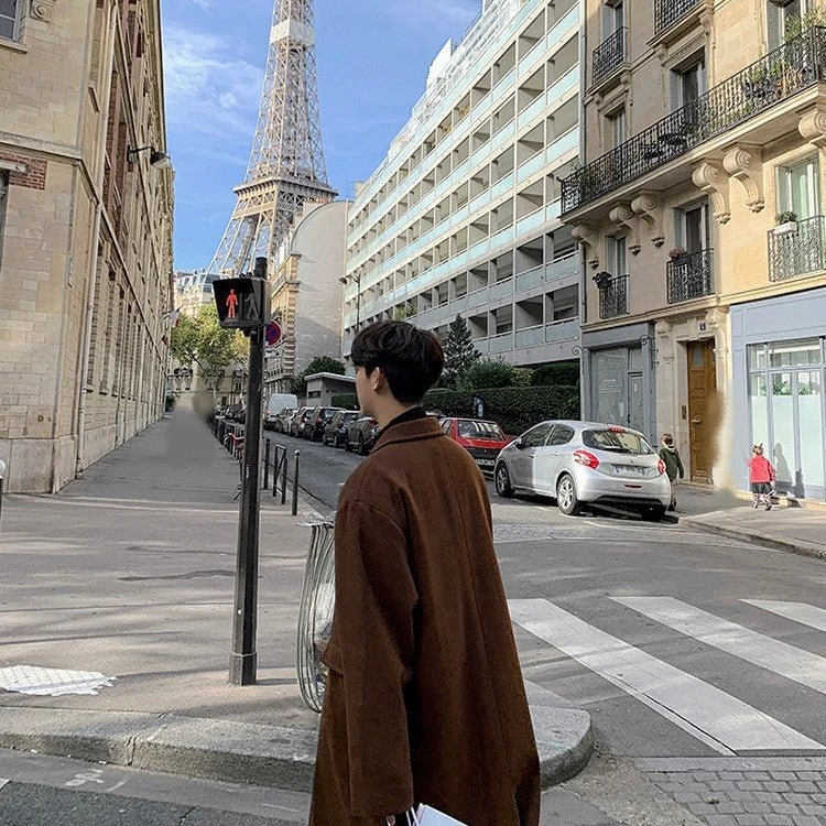 Manteau Long Homme Laine 5 Manteau Long Homme Laine – Image 5