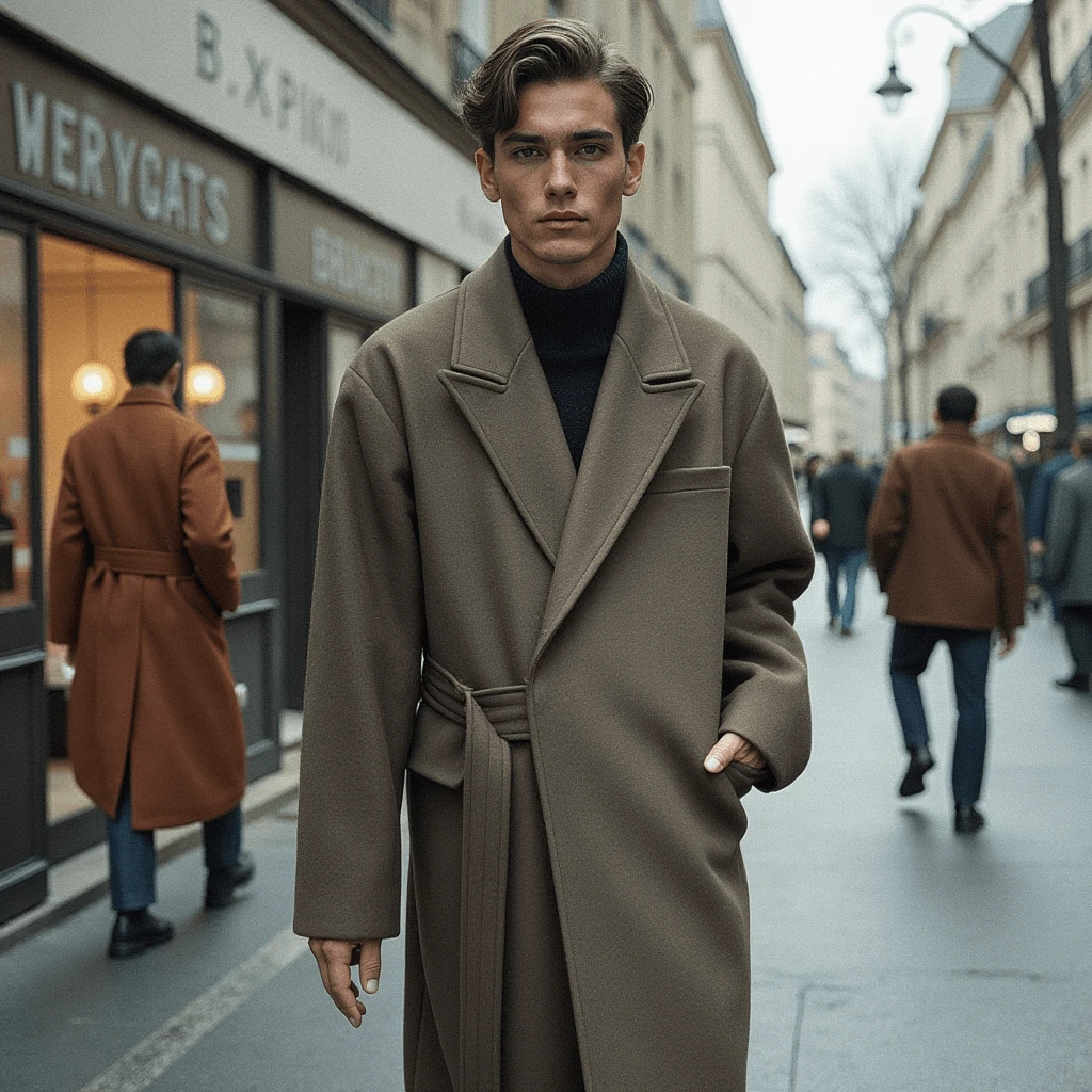 Manteau Long Homme Laine 1 Manteau Long Homme Laine