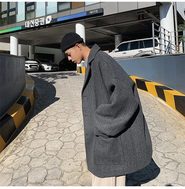 Manteau Long Oversize Homme 10 Manteau Long Oversize Homme – Image 10