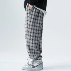 Pantalon à Carreau Homme 12 Pantalon à Carreau Homme -Akito Paris pantalon a carreau homme 703629