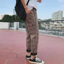 Pantalon à Rayure Homme 18 Pantalon à Rayure Homme -Akito Paris pantalon a rayure homme 153254