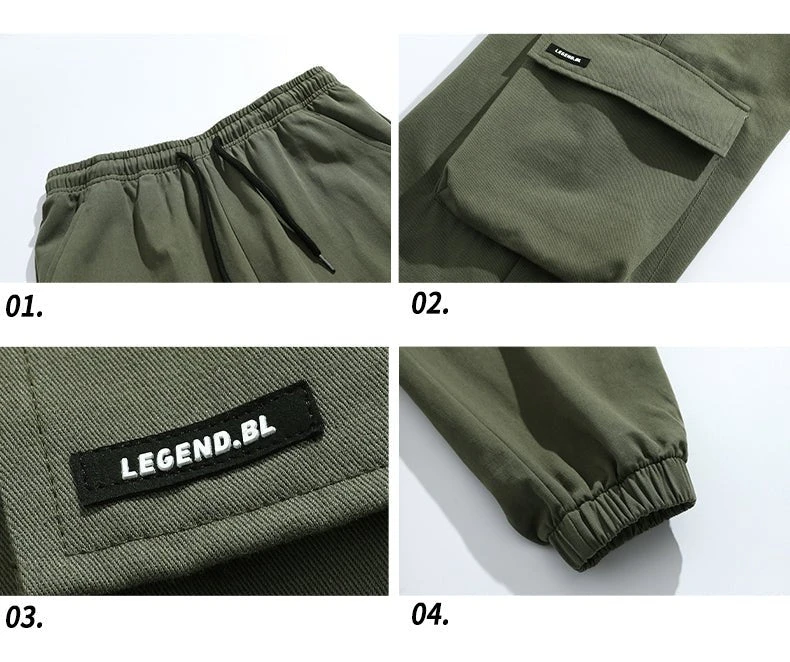 Pantalon Cargo Noir 11 Pantalon Cargo Noir – Image 11