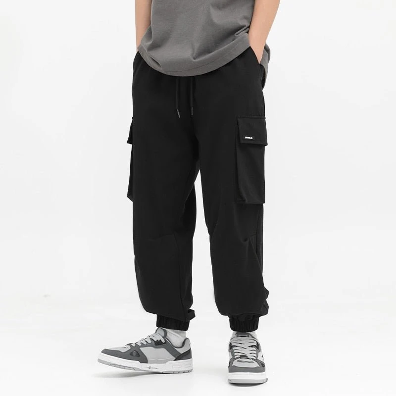 Pantalon Cargo Noir 1 Pantalon Cargo Noir