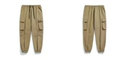 Pantalon Cargo Noir 18 Pantalon Cargo Noir -Akito Paris pantalon cargo noir 987791