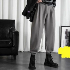 Pantalon Coréen Noir -Akito Paris pantalon coreen noir 176344