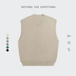 Pull Sans Manches Homme Noir -Akito Paris pull sans manches homme noir 680180