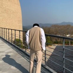 Pull Sans Manches Homme Vintage -Akito Paris pull sans manches homme vintage 736347