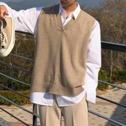 Pull Sans Manches Homme Vintage -Akito Paris pull sans manches homme vintage 877391