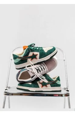 Sneakers Vert Homme 21 Sneakers Vert Homme -Akito Paris sneakers casual 203364