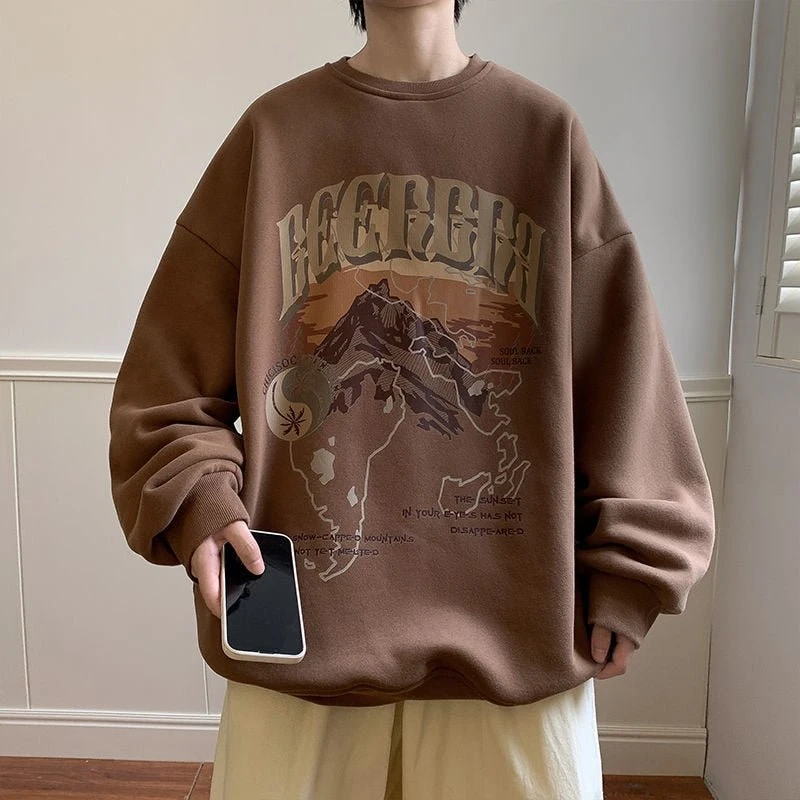 Sweat-Shirt Marron 2 Sweat-Shirt Marron – Image 2