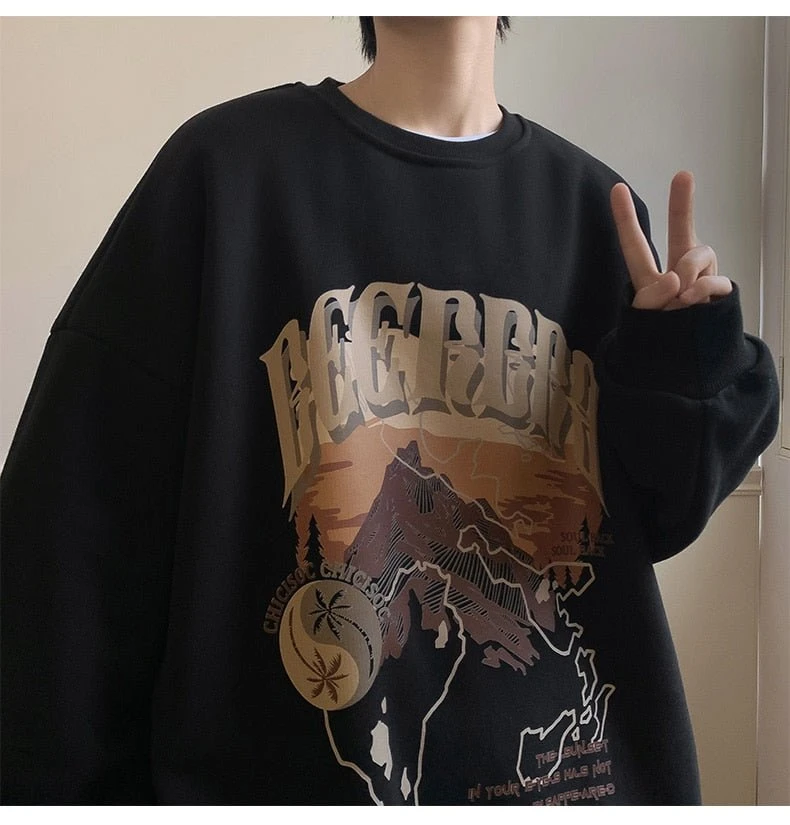 Sweat-Shirt Marron 7 Sweat-Shirt Marron – Image 7