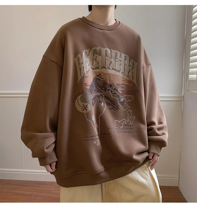 Sweat-Shirt Marron 16 Sweat-Shirt Marron – Image 16