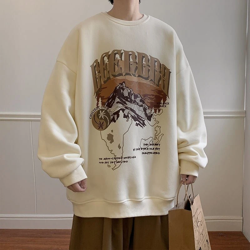 Sweat-Shirt Marron 4 Sweat-Shirt Marron – Image 4