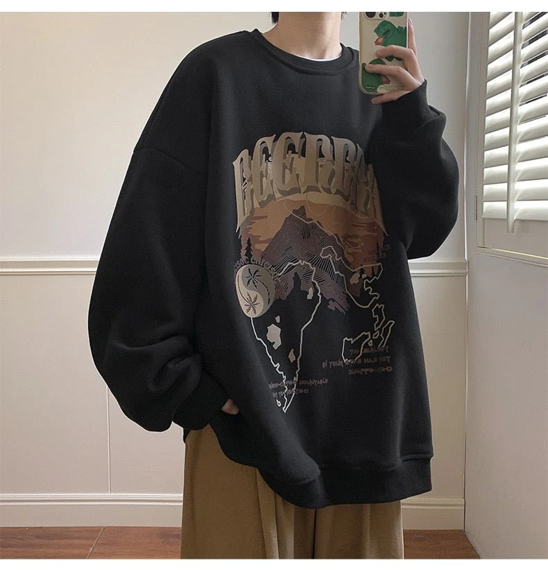 Sweat-Shirt Marron 8 Sweat-Shirt Marron – Image 8