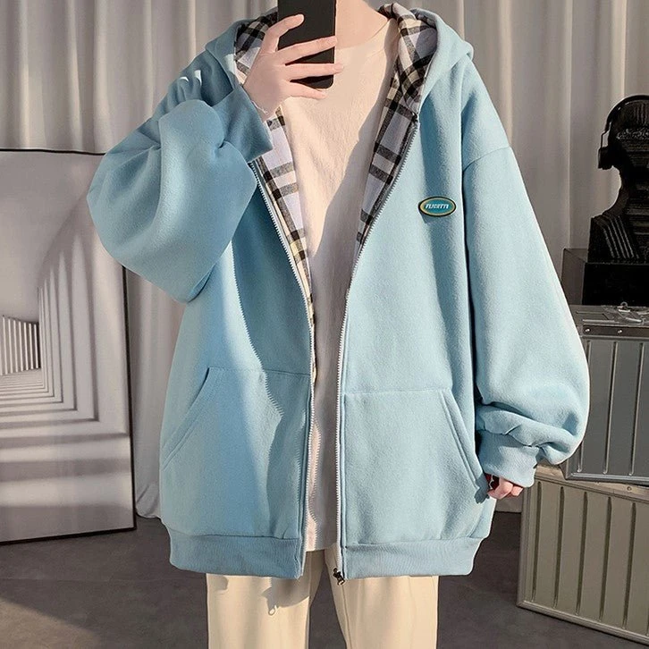 Sweat Zippé Bleu 2 Sweat Zippé Bleu – Image 2