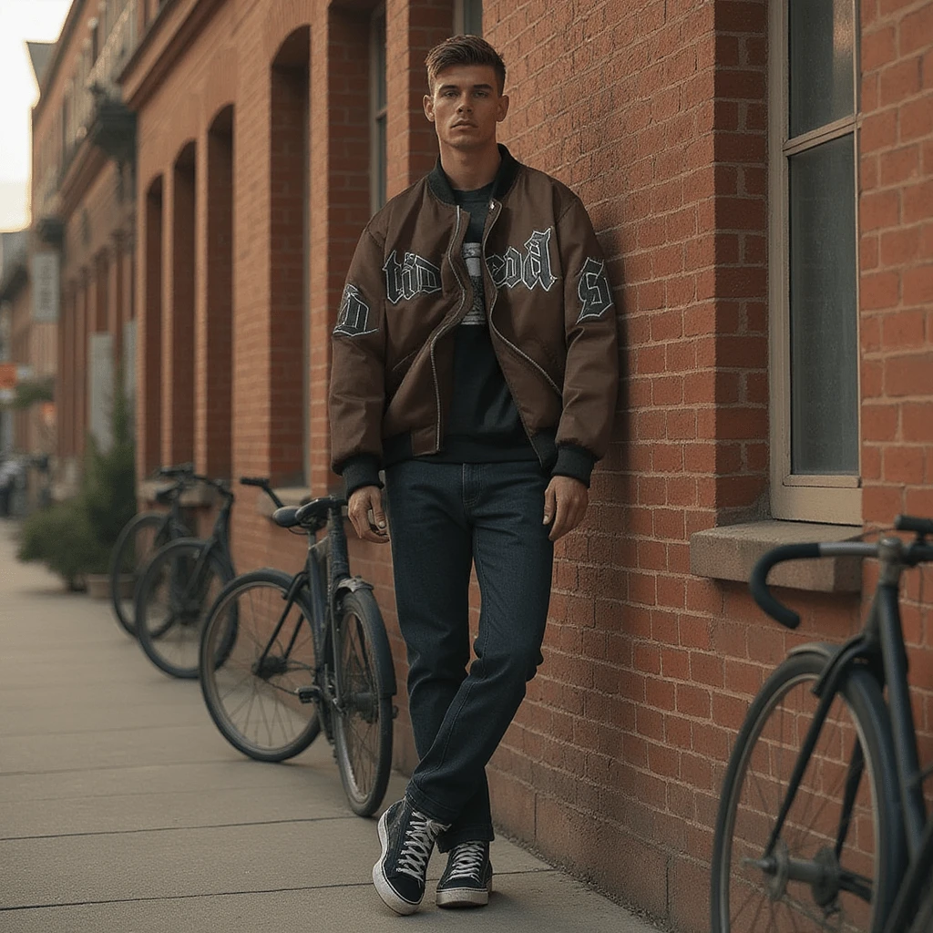 Veste Baseball Vintage 4 Veste Baseball Vintage – Image 4