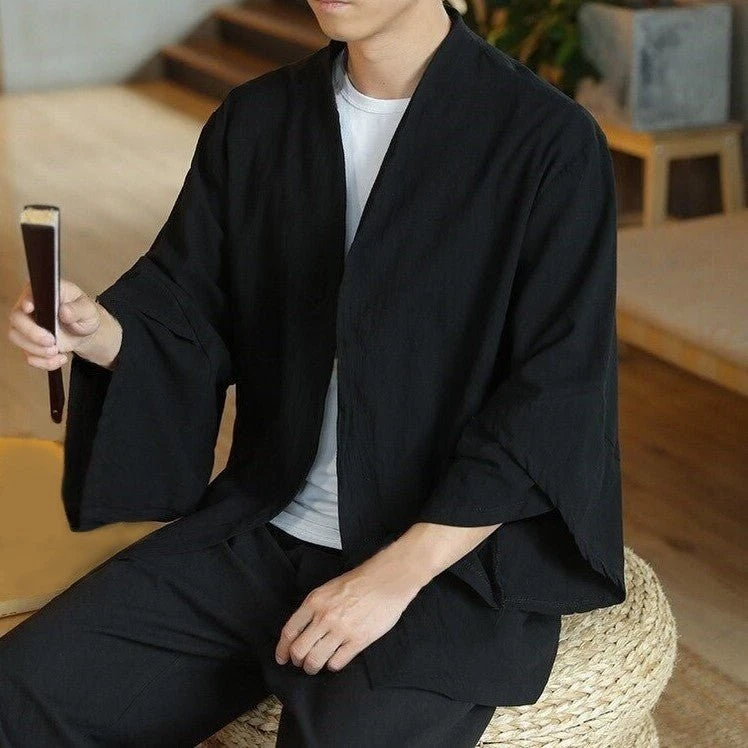 Veste Kimono Japonaise 4 Veste Kimono Japonaise – Image 4