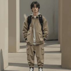 Veste Streetwear Beige 22 Veste Streetwear Beige -Akito Paris veste streetwear beige 770666