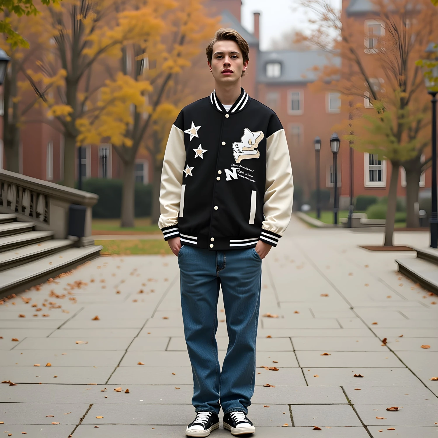 Veste Style Universitaire 1 Veste Style Universitaire