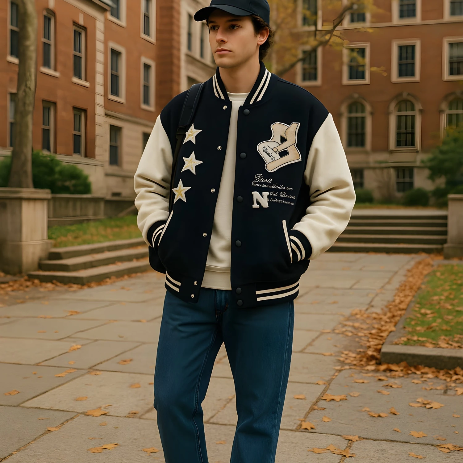 Veste Style Universitaire 3 Veste Style Universitaire – Image 3