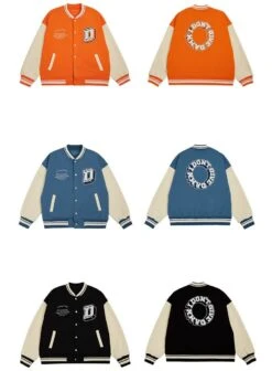 Veste Universitaire Noir 27 Veste Universitaire Noir -Akito Paris veste universitaire noir 279888