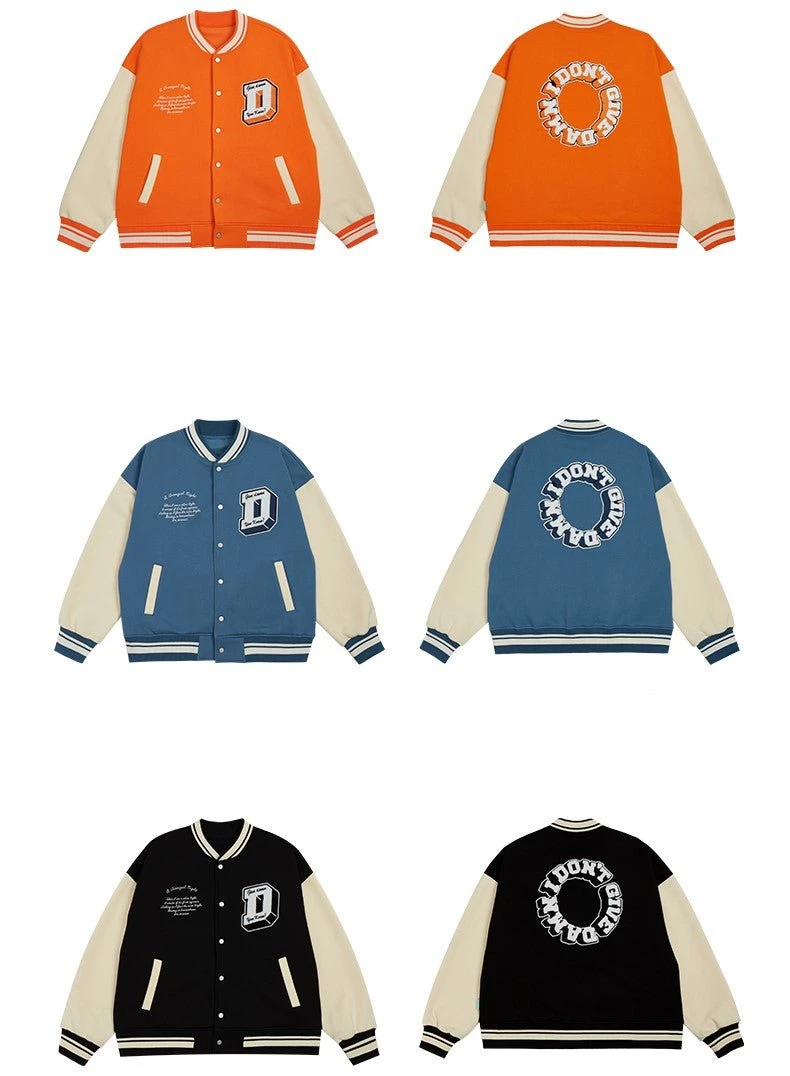 Veste Universitaire Noir 8 Veste Universitaire Noir – Image 8