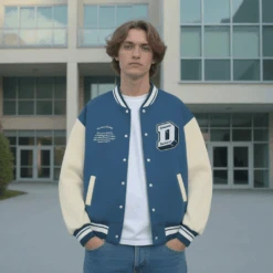 Veste Universitaire Noir